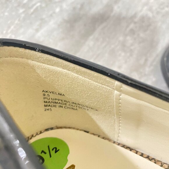 Ann Klein AKVELMA Snake Print Slip-On Loafer Shoes Size 9.5 - Picture 10 of 10